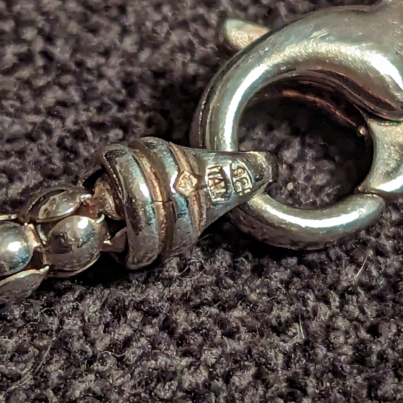 Sterling heart necklace - Picture 6 of 7